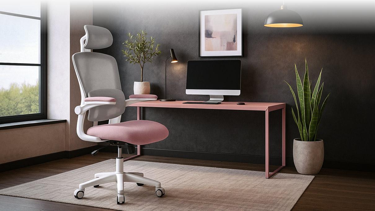 ᐈ Підліткове офісне крісло Mealux Junior Т1 Pink (HF-T1 F/DP