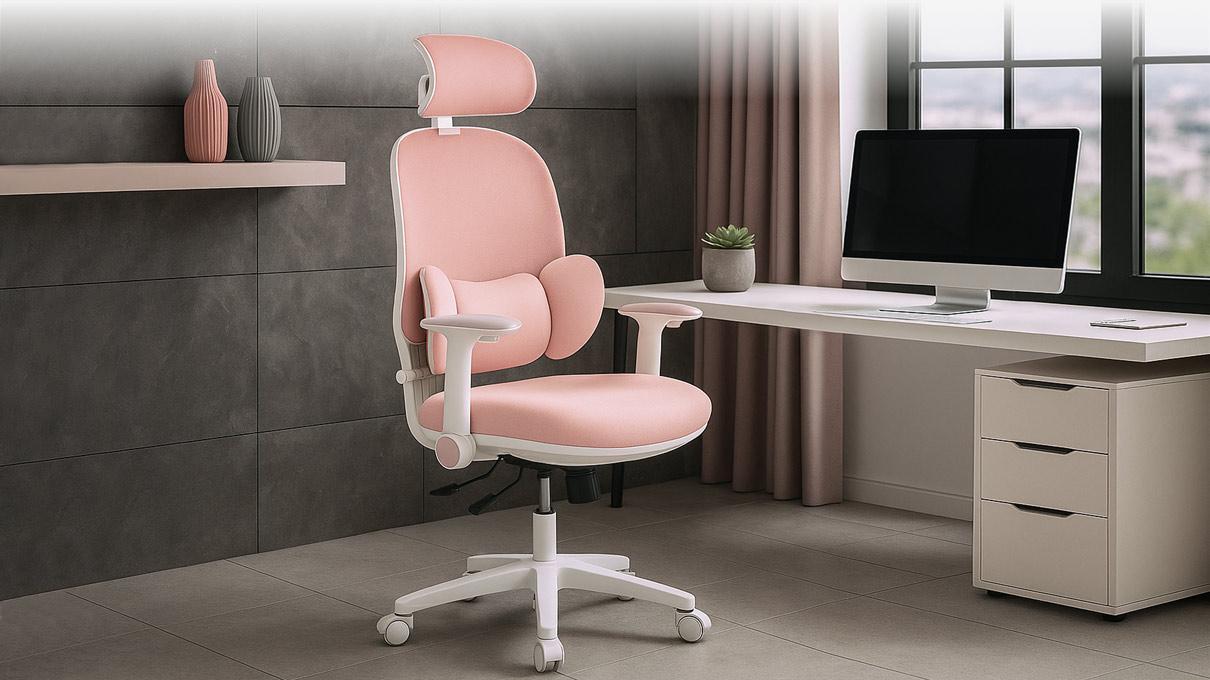 ᐈ Підліткове офісне крісло Mealux Junior T2 Pink (HF-T2 F/KP