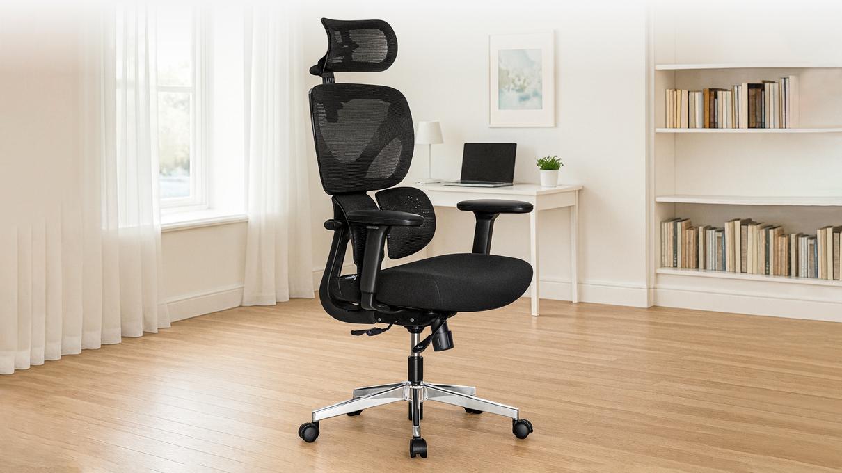 ᐈ Кресло Mealux D1 Duo Air Fabric Black (HF-D1 Duo F/B) купить в