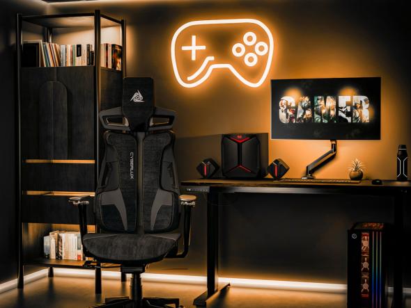 Кресло Cyberlux V10 Fabric Black