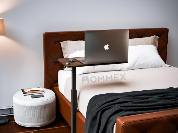 Стіл Hommex Mobidesk USB Walnut