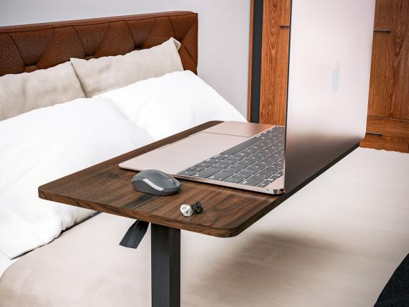 Стіл Hommex Mobidesk USB Walnut