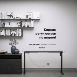 Каркас электростола Каркас Mealux Powerframe Lite Black