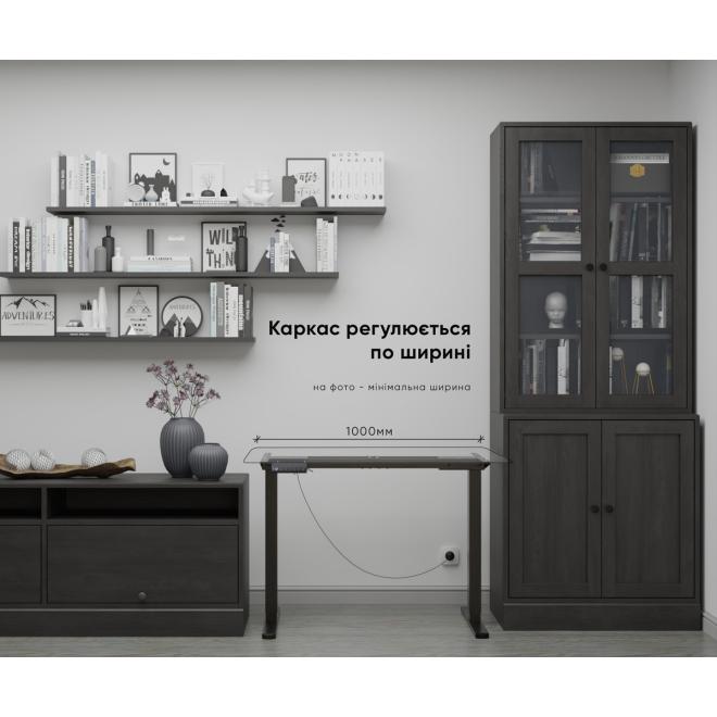 Каркас электростола Mealux Powerframe Duo Black Фото 6