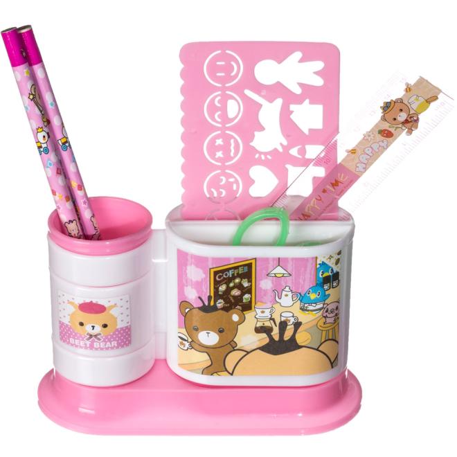 Аксесуар Набір канцтоварів Evo-kids EVO-2403001 Pink Фото 1