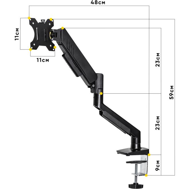Кронштейн для монитора Mealux ARM-10 Фото 2