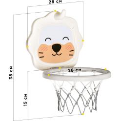 Basketball hoop Mealux Sonic White