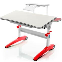 Children's table Mealux Ferrari Red with shelf BD-S50 WG