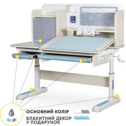 Дитячий стіл Mealux Winnipeg Multicolor MG Blue