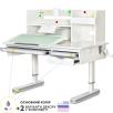Дитячий стіл Mealux Montreal 2 Multicolor with shelf