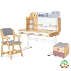 Комплект (L) Mealux Cтіл Timberdesk Wood L + Carlo Grey