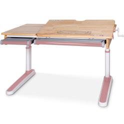 Детский стол Mealux Oxford Wood Lite Pink