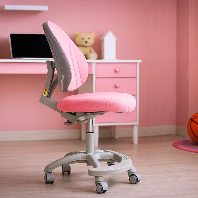 Детское кресло ErgoKids GT Y-401 Ortopedic Pink Фото 4