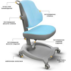Дитяче крісло ErgoKids GT Y-402 ortopedic Blue