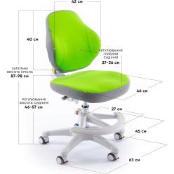 Дитяче крісло Evo-кids Mio Classic Green