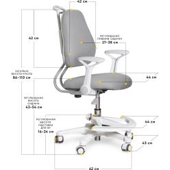 Дитяче крісло ErgoKids Mio Ergo Grey