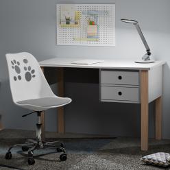 Дитяче крісло Evo-Kids Indigo X2 White / Grey