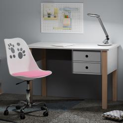 Дитяче крісло Evo-Kids Indigo X4 White / Pink
