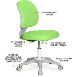 Дитяче крісло Evo-kids Limpi Green
