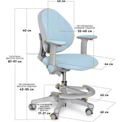 Дитяче крісло Evo-kids Mio Blue
