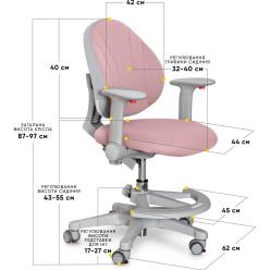 Дитяче крісло Evo-kids Mio Dark Pink