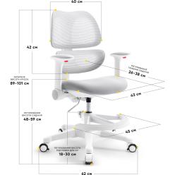 Дитяче крісло Mealux Dream Air Grey
