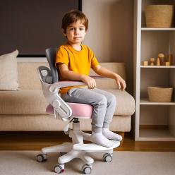 Дитяче крісло Mealux Neo Air Pink Grey