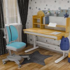 Дитяче крісло Mealux Onyx Duo Blue / Grey
