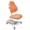 Детское кресло Уцінка- Evo-kids Omega Orange Фото 6