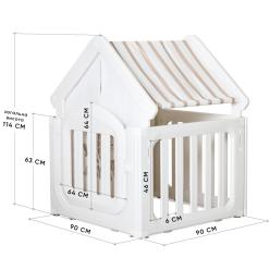 Дитячий будиночок Mealux Lulu House White