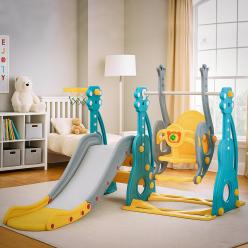 Дитячий ігровий комплекс Mealux Ariel Yellow / Blue / Grey