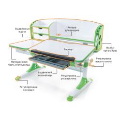 Детский стол Evo-Kids Aivengo (L) Green