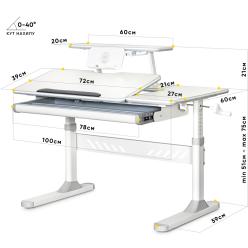 Детский стол Evo-Kids TH-320 Grey