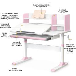 Дитячий стіл Evo-kids TH-330 Pink