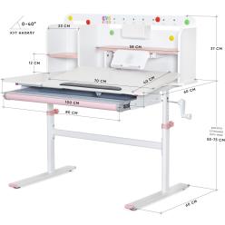 Детский стол Evo-кids TH-230 Pink