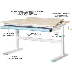 Дитячий стіл Evo-kids TH-360 Lite Wood Blue