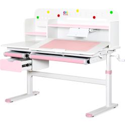 Дитячий стіл Evo-kids TH-360 Plus White Pink