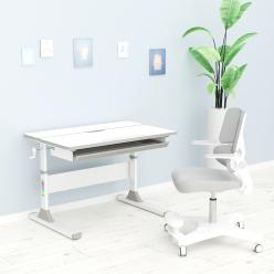 Дитячий стіл Mealux Edmonton Multicolor Lite Grey
