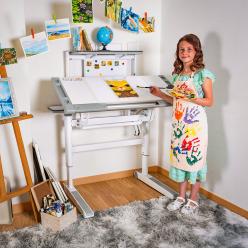 Дитячий стіл Mealux Ergowood L Multicolor Energy W