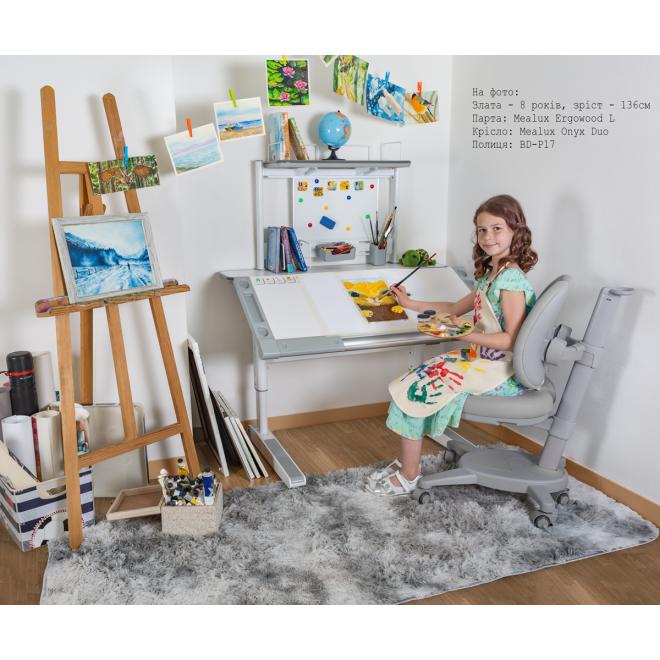 Дитячий стіл Mealux Ergowood L Multicolor TG Фото 5