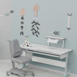 Дитячий стіл Mealux Hamilton Multicolor з полицею S-50 Blue