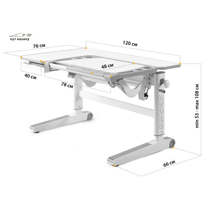 Children's table Mealux Kingwood Multicolor W Photo 4