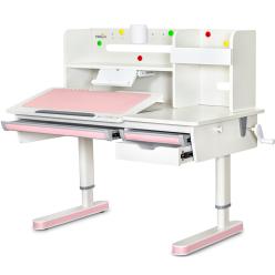 Дитячий стіл Mealux Montreal 2 Multicolor з полицею