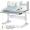 Дитячий стіл Mealux Vancouver Multicolor with shelf Blue Photo 101