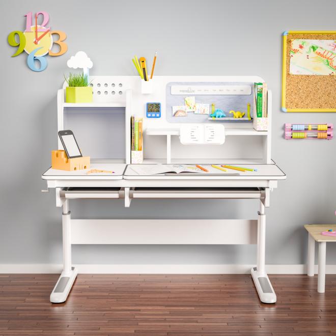 Дитячий стіл Mealux Winnipeg Multicolor W Grey Фото 4