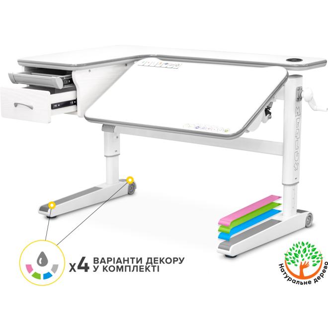 Дитячий стіл Mealux Woodville Multicolor Energy W Фото 2