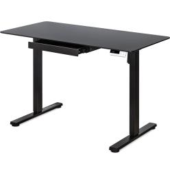 Стіл з електро регулюванням висоти Mealux PowerDesk Glass Black