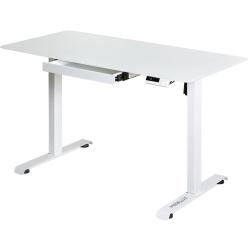 Стіл з електро регулюванням висоти Mealux PowerDesk Glass White