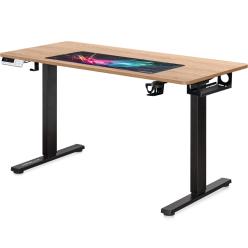 Стіл з електро регулюванням висоти Mealux PowerDesk Duo Mahogany