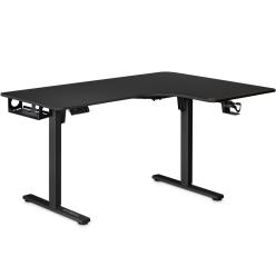 Стіл з електро регулюванням висоти Mealux Powerdesk Corner-L Black